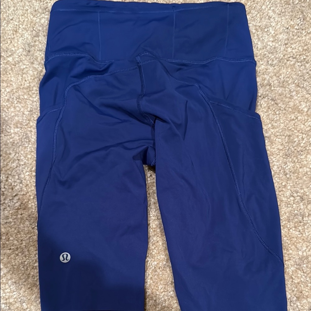 lululemon athletica Women's Navy Athletic Shorts